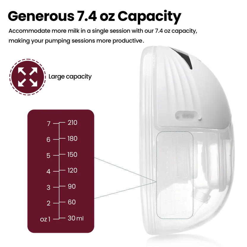 wearable breast pump